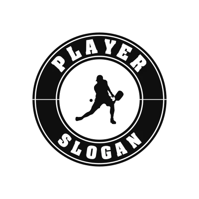 Pickleball Classic Name Logo – Design 3