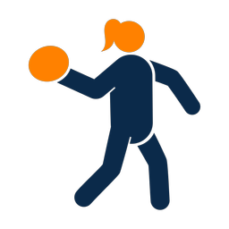 Disc golf 2 colored clipart, Round style