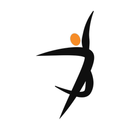 Dance 2 colored clipart, Motion style