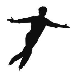 Figure skating silhouette, Classic style