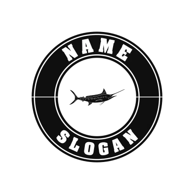 Marlin Classic Name Logo – Design 10
