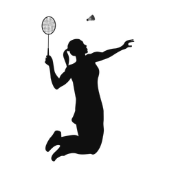 Badminton silhouette, Classic style