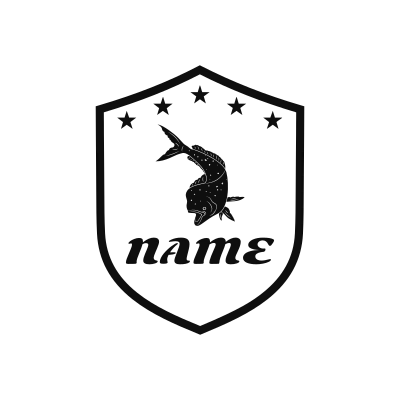 Mahi Mahi Classic Name Logo – Design 12