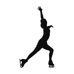 Figure skating silhouette, Classic style