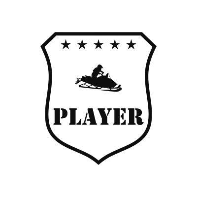 Snowmobile Racing Classic Name Logo – Design 6