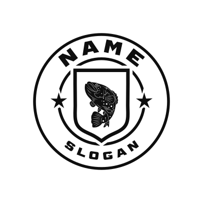 Grouper Classic Name Logo – Design 14