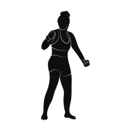 Mma silhouette, Promax style