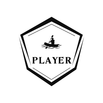 Canoeing Classic Name Logo – Design 4