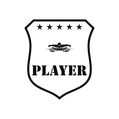 Swimming Classic Name Logo – Design 6
