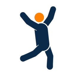 Dance 2 colored clipart, Round style