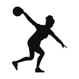 Bowling silhouette, Classic style