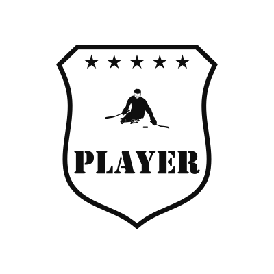 Para Ice Hockey Classic Name Logo – Design 6