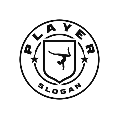 Balance Beam Classic Name Logo – Design 7
