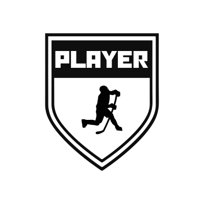 Ice Hockey Classic Name Logo – Design 2