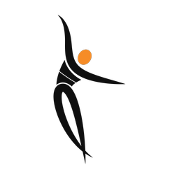 Dance 2 colored clipart, Motion style