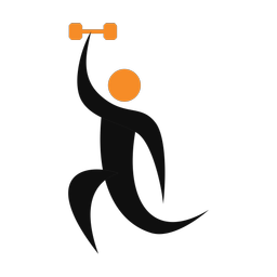 Crossfit 2 colored clipart, Motion style