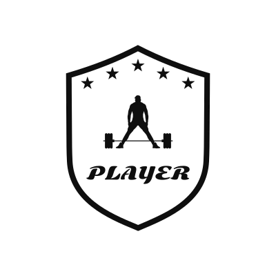 Gym & Fitness Classic Name Logo – Design 5