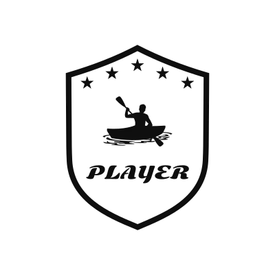 Kayaking Classic Name Logo – Design 5