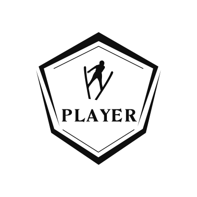 Ski Jumping Classic Name Logo – Design 4