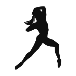 Dance silhouette, Classic style