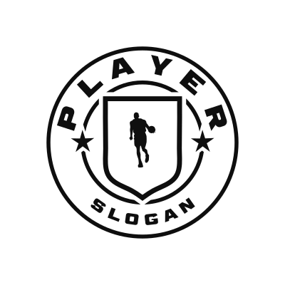 Basketball Classic Name Logo – Design 7