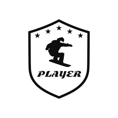 Snowboarding Classic Name Logo – Design 5