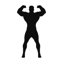 Bodybuilding silhouette, Classic style
