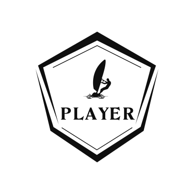 Windsurfing Classic Name Logo – Design 4