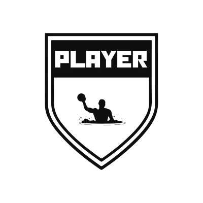 Water Polo Classic Name Logo – Design 2