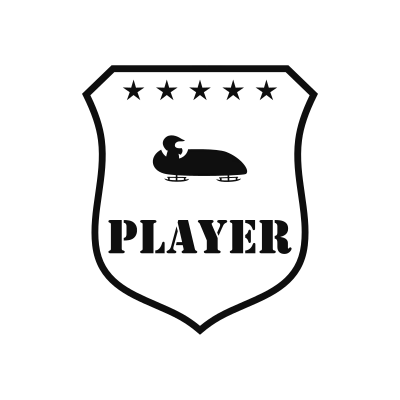 Bobsled Classic Name Logo – Design 6