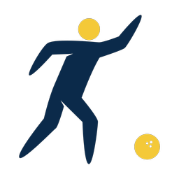Bowling 2 colored clipart, Strike style