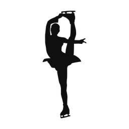 Figure skating silhouette, Classic style