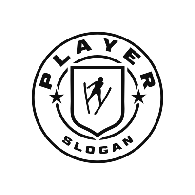 Ski Jumping Classic Name Logo – Design 7