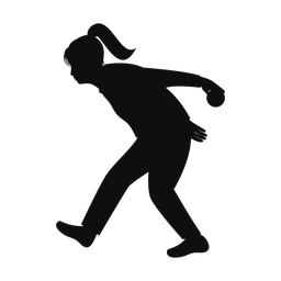 Bocce silhouette, Classic style