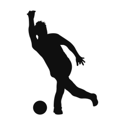 Bowling silhouette, Classic style